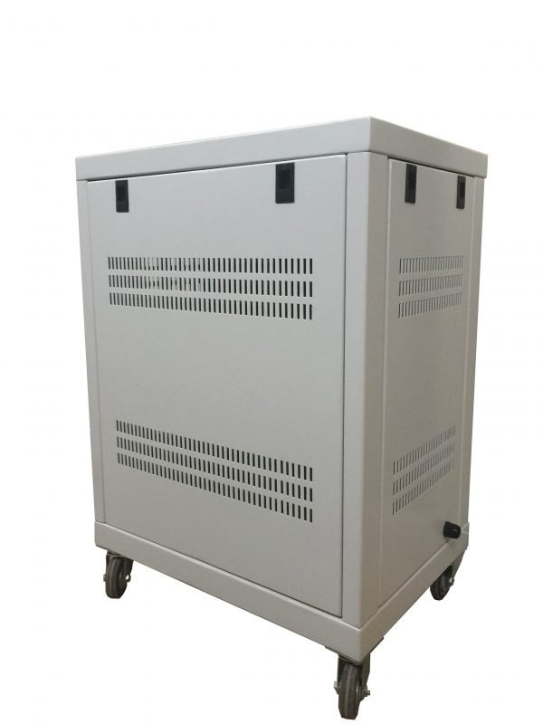 Rack and battery cabinets